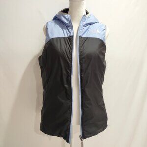EUC The North Face Reversible Zip Up Hooded Vest